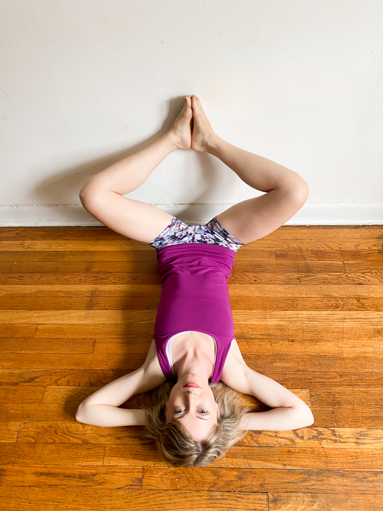 Pre-Show Core Warmup For Dancers | Wall Butterfly Crunches